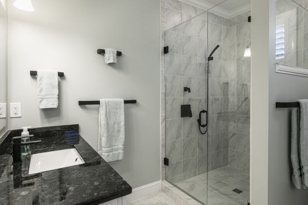 Granite Shower Installation in Hilton Head Island